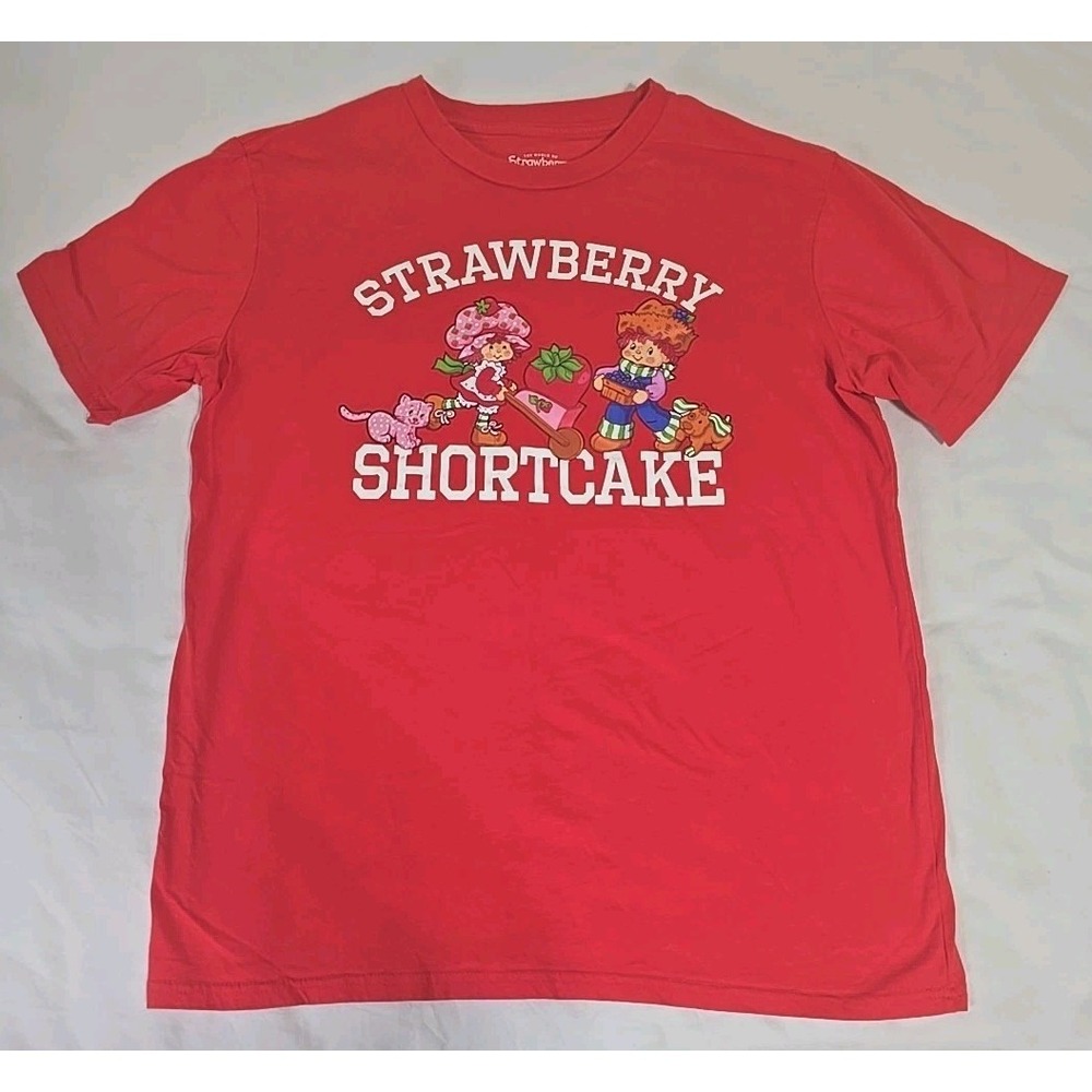 Strawberry Shortcake Women's Large T-shirt Red‎